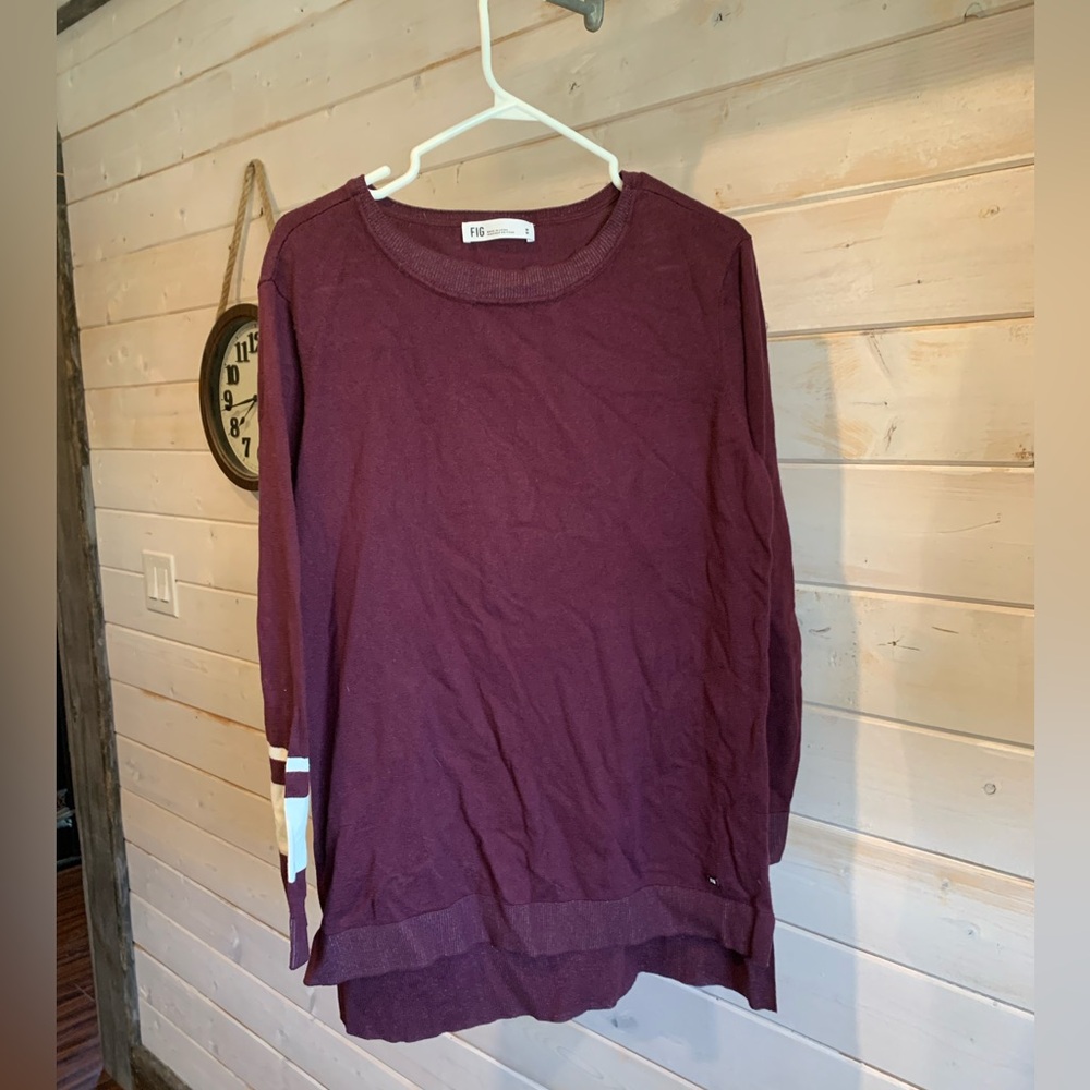 Fig | Purple Long Sleeve Top